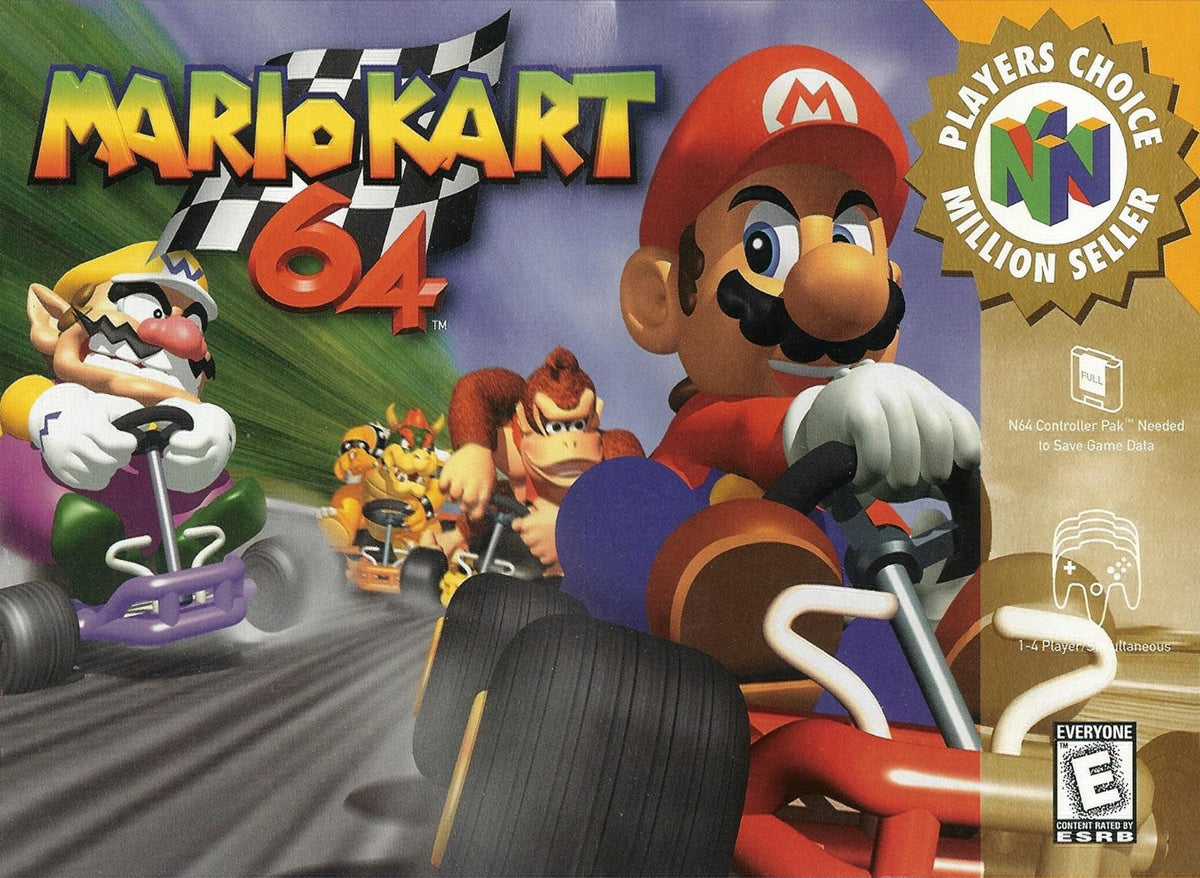 THE GAME STORE AND MORE - Mario Kart 64 [Player's Choice] - Video Game - Nintendo 64