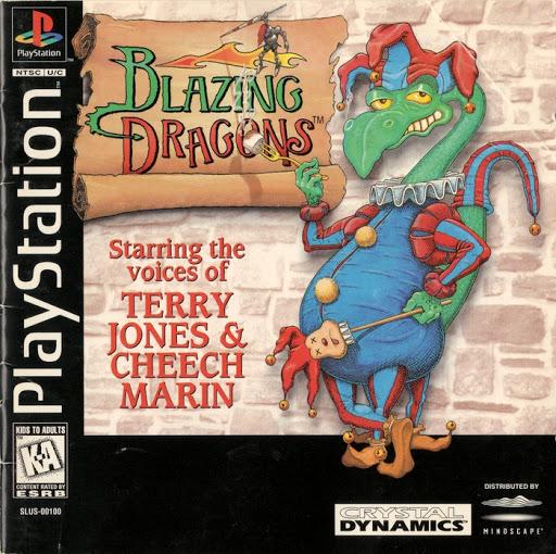 THE GAME STORE AND MORE - Blazing Dragons - Video Game - Playstation