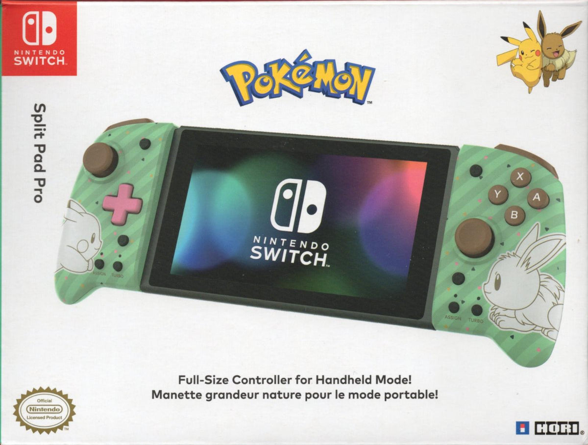 HORI Split Pad Pro [Pokemon: Pikachu & Eevee] - Nintendo Switch