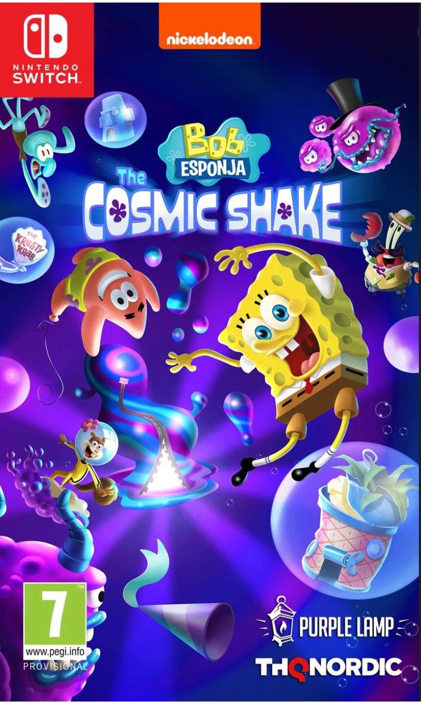 Spongebob Squarepants: The Cosmic Shake - PAL Nintendo Switch