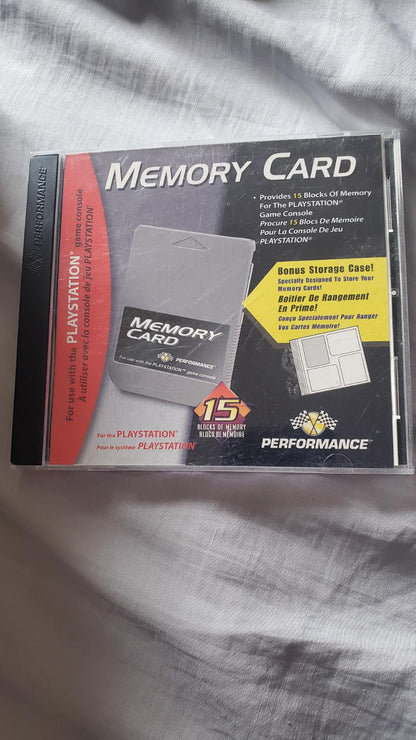 Memory Card [Performance] - Playstation