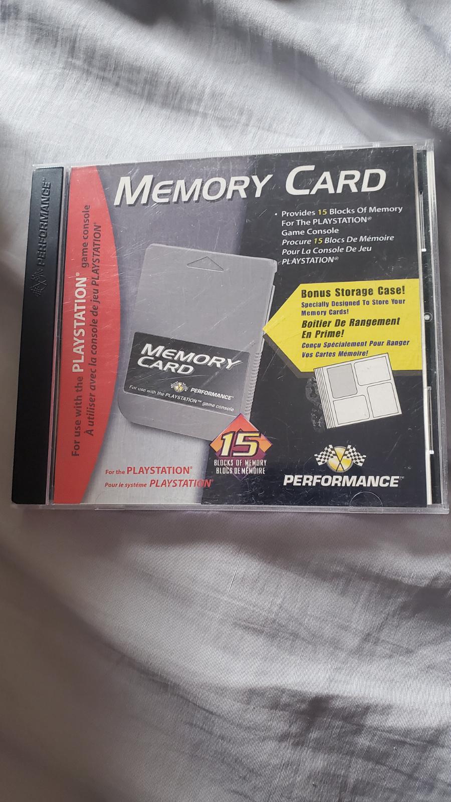 THE GAME STORE AND MORE - Memory Card [Performance] - Video Game - Playstation