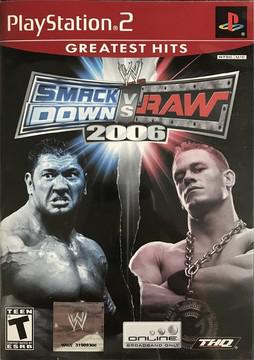 THE GAME STORE AND MORE - WWE Smackdown vs. Raw 2006 [Greatest Hits] - Video Game - Playstation 2