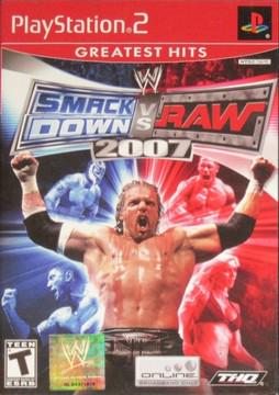 THE GAME STORE AND MORE - WWE Smackdown vs. Raw 2007 [Greatest Hits] - Video Game - Playstation 2