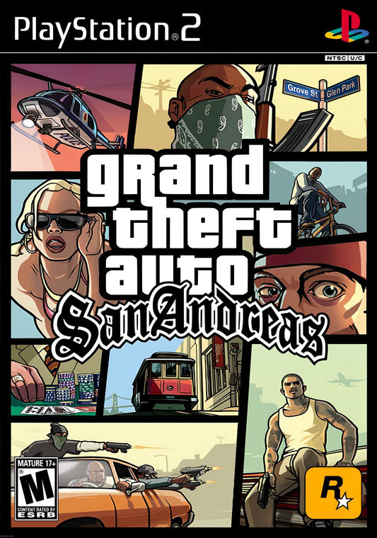 Grand Theft Auto San Andreas - Playstation 2