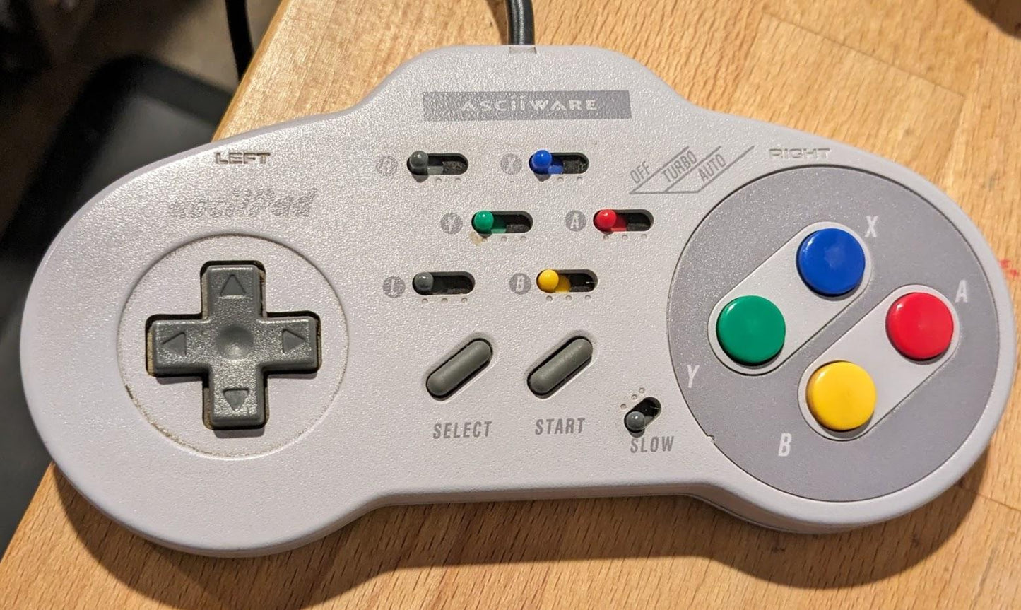 Asciiware SNES Turbo Controller - Super Nintendo