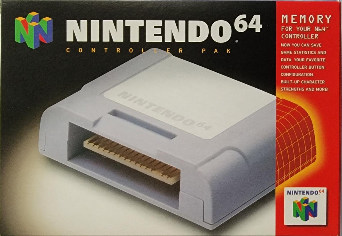THE GAME STORE AND MORE - Controller Pak - Video Game - Nintendo 64