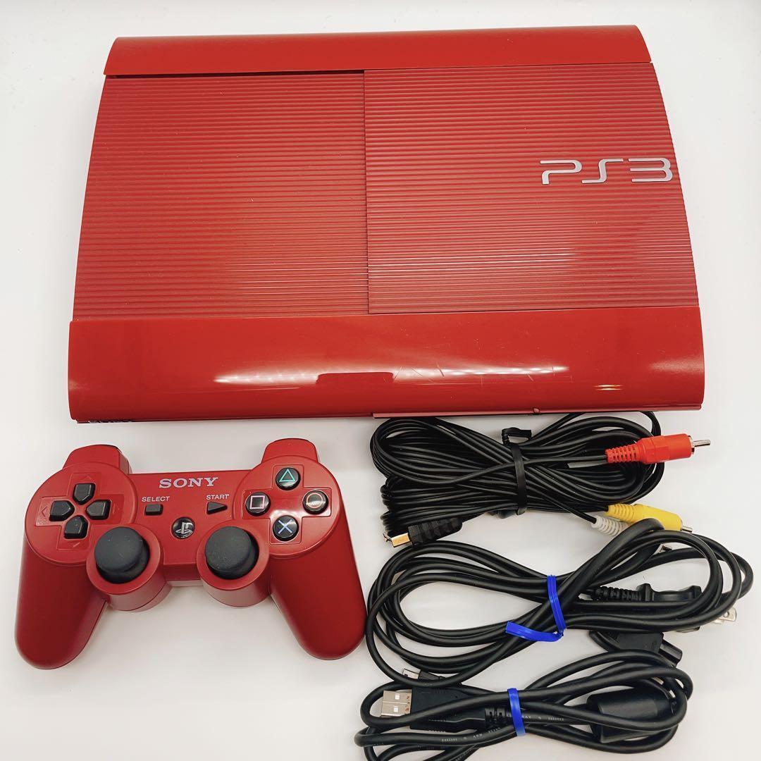 Playstation 3 Scarlet Red 500Gb Super Slim System - Playstation 3