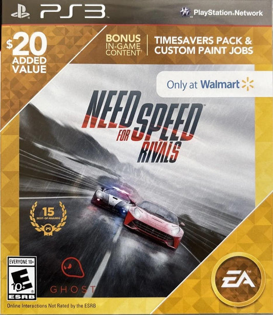Need For Speed Rivals [Walmart] - Playstation 3