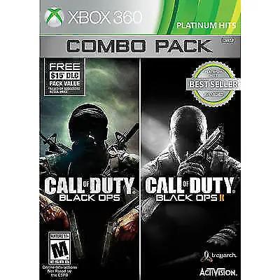 THE GAME STORE AND MORE - Call Of Duty Black Ops I And II Combo Pack [Platinum Hits] - Video Game - Xbox 360