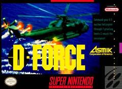 THE GAME STORE AND MORE - D-Force - Video Game - Super Nintendo