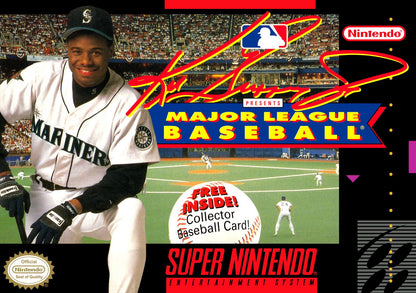 THE GAME STORE AND MORE - Ken Griffey Jr Major League Baseball - Video Game - Super Nintendo