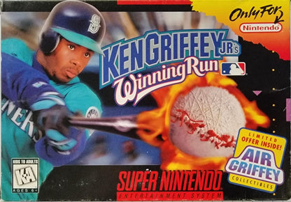 THE GAME STORE AND MORE - Ken Griffey Jr's Winning Run - Video Game - Super Nintendo