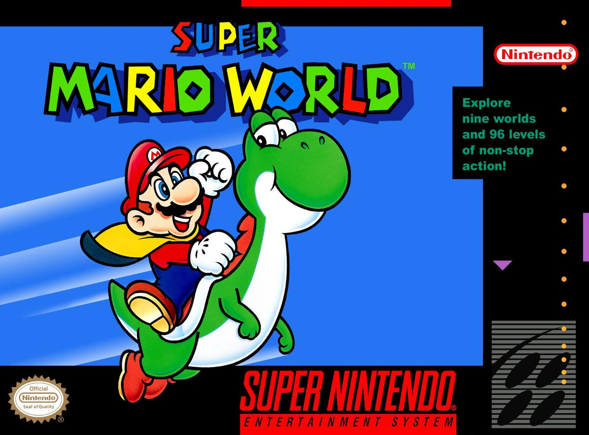 THE GAME STORE AND MORE - Super Mario World - Video Game - Super Nintendo