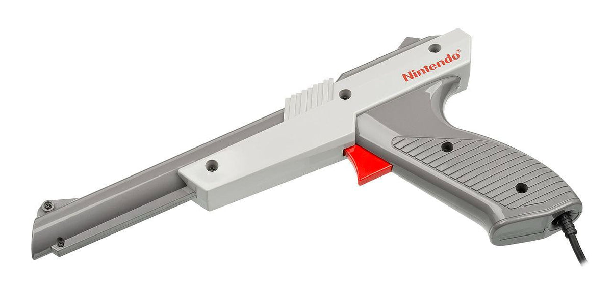 THE GAME STORE AND MORE - Zapper Light Gun [Gray] - Video Game - NES