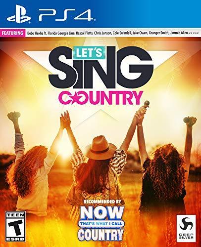 THE GAME STORE AND MORE - Let's Sing: Country - Video Game - Playstation 4