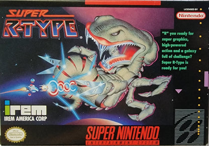 THE GAME STORE AND MORE - Super R-Type - Video Game - Super Nintendo