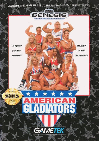 THE GAME STORE AND MORE - American Gladiators - Video Game - Sega Genesis