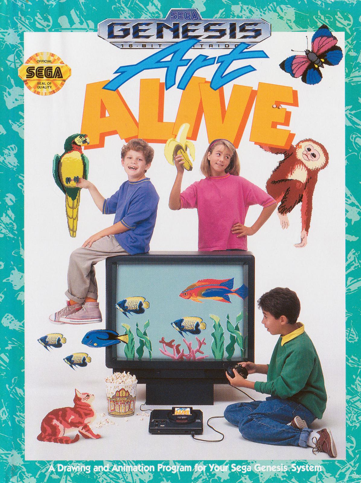 THE GAME STORE AND MORE - Art Alive - Video Game - Sega Genesis