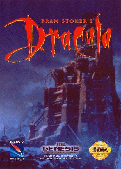 THE GAME STORE AND MORE - Bram Stoker's Dracula - Video Game - Sega Genesis