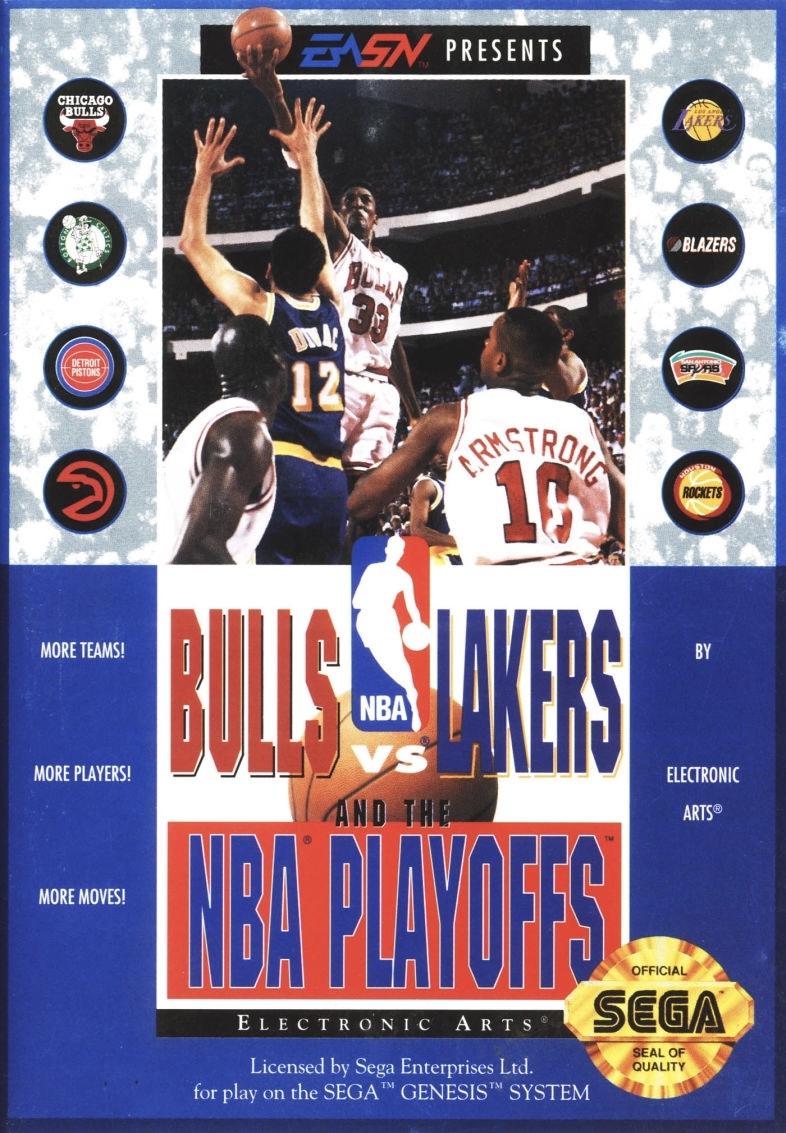 THE GAME STORE AND MORE - Bulls vs Lakers and the NBA Playoffs - Video Game - Sega Genesis