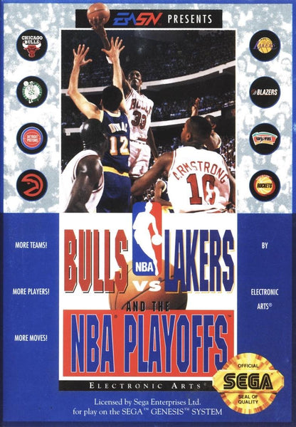 THE GAME STORE AND MORE - Bulls vs Lakers and the NBA Playoffs - Video Game - Sega Genesis