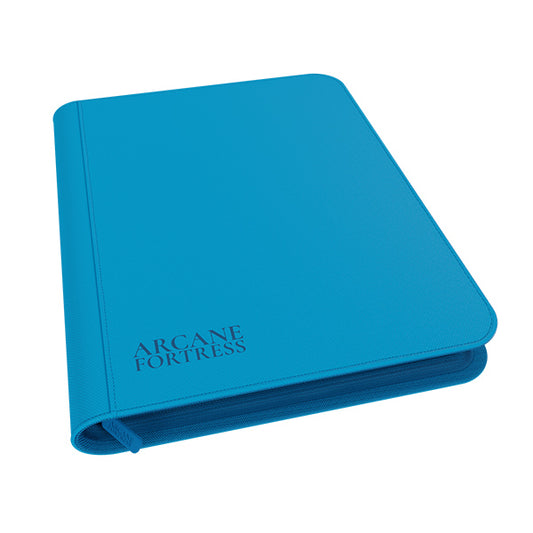 9-Pocket Zip Binder - Blue - Arcane Fortress