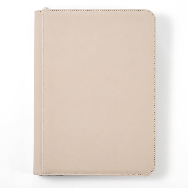 9-Pocket Zip Binder - Cream - Arcane Fortress - Binder(s)