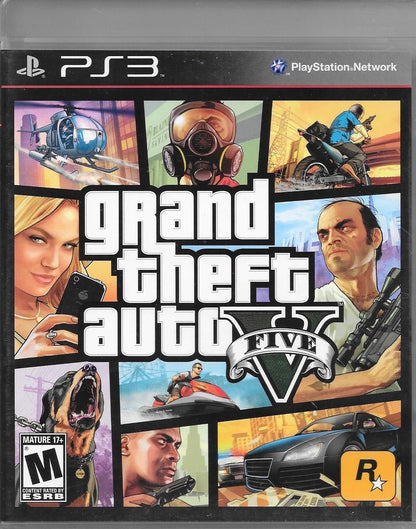 THE GAME STORE AND MORE - Grand Theft Auto V [Not For Resale] - Video Game - Playstation 3