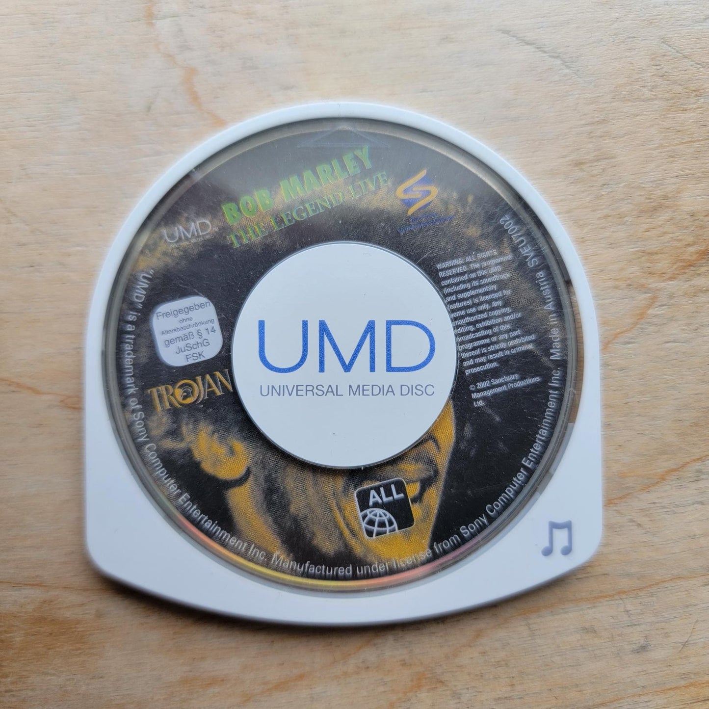 Bob Marley: The Legend Live [UMD] - PSP