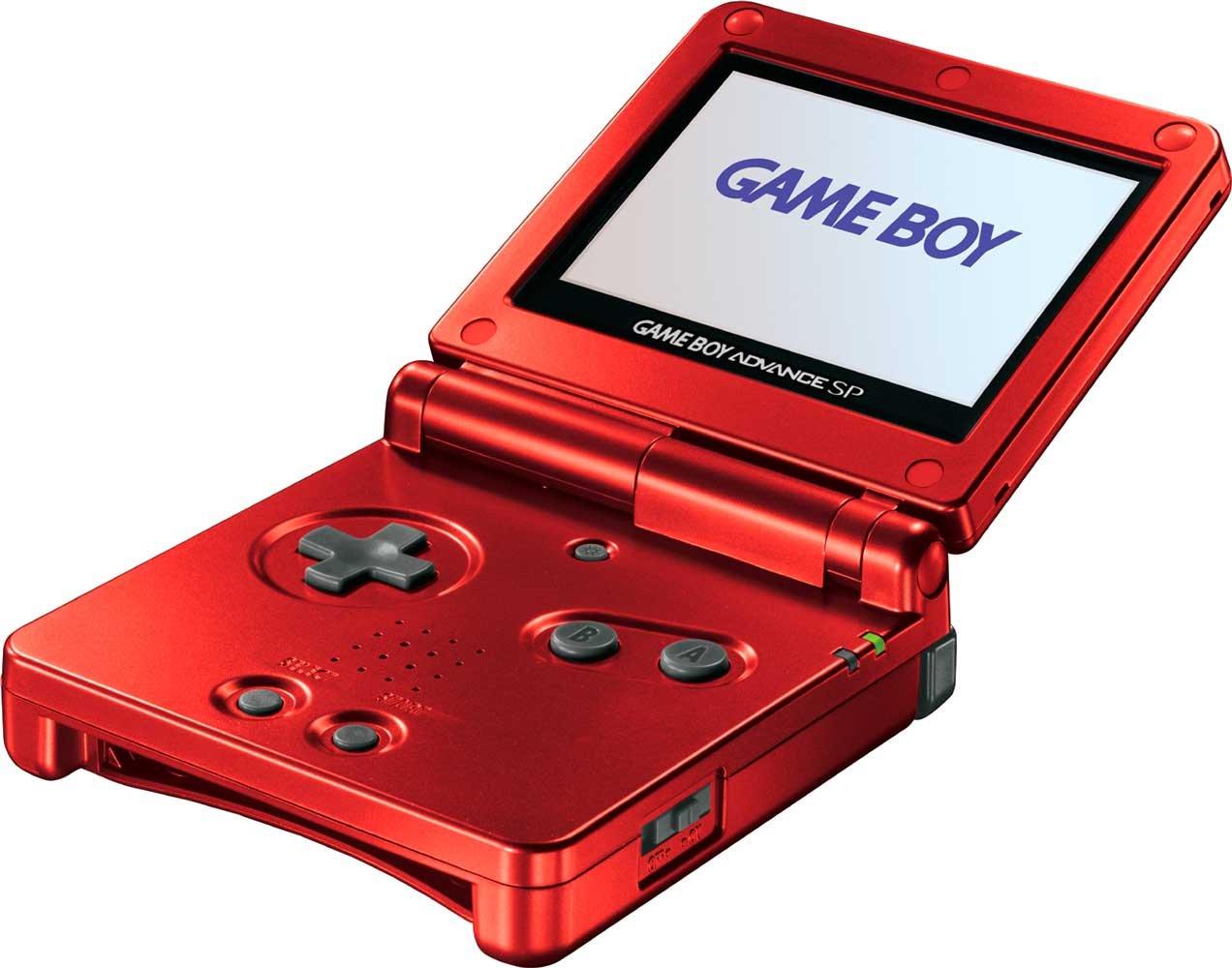Gameboy Advance SP Flame Red - PAL GameBoy Advance