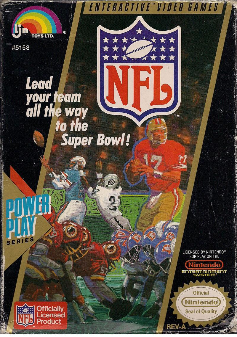 THE GAME STORE AND MORE - NFL Football - Video Game - NES