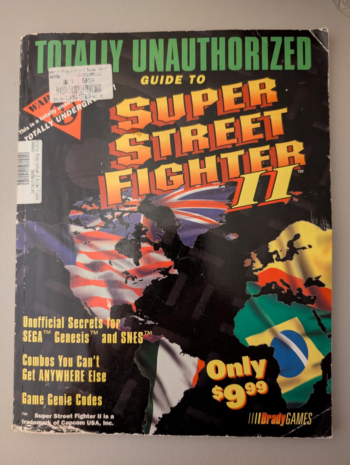 Super Street Fighter II Totally Unauthorized [BradyGames] - Strategy Guide