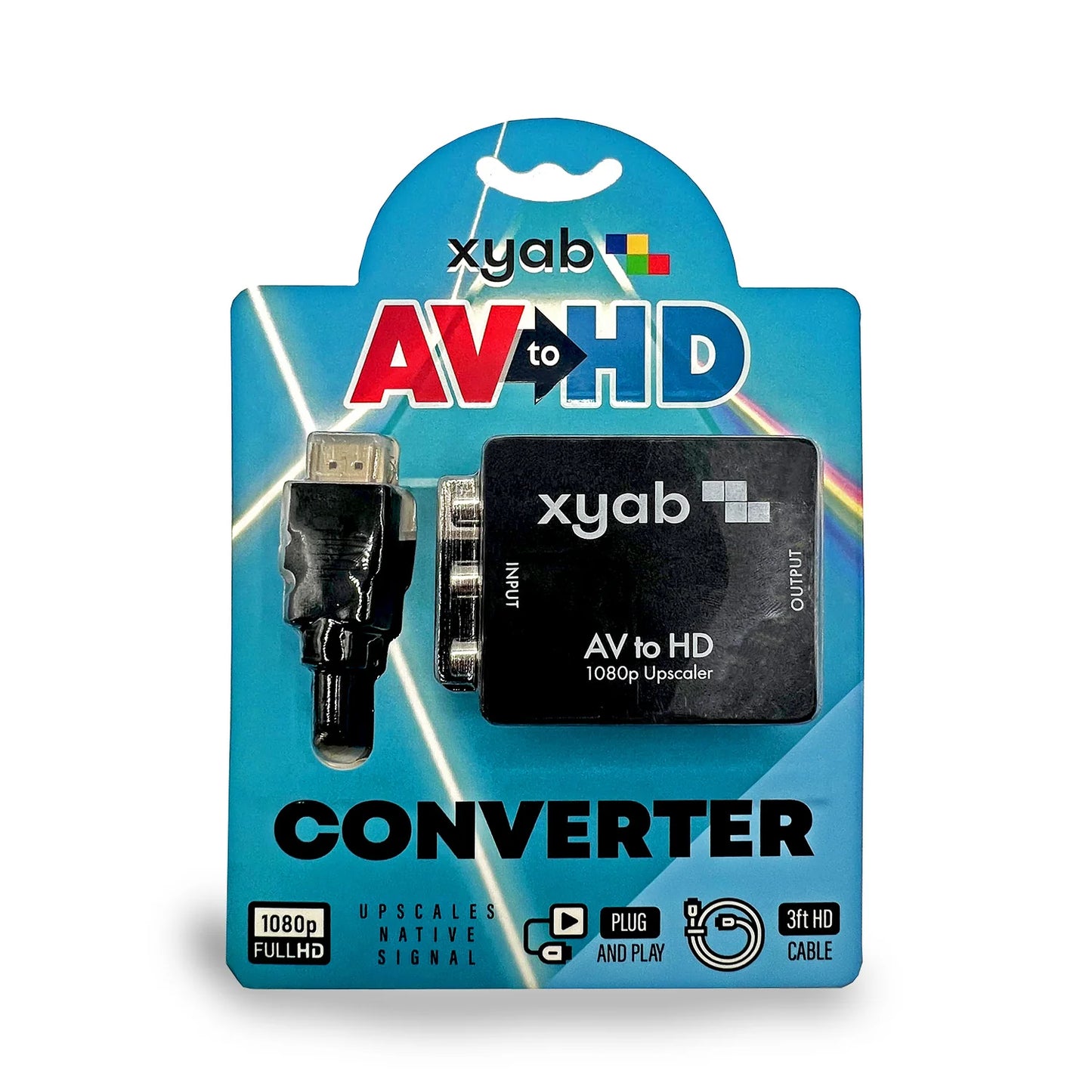 AV to HDMI Upscaler Converter - XYAB - Universal