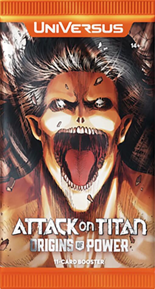 Attack on Titan: Origins of Power Booster Pack - UniVersus CCG