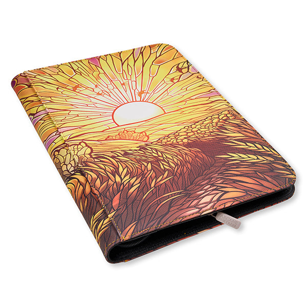 9-Pocket Zip Binder - Stained Glass - Golden Plains - Binder(s)