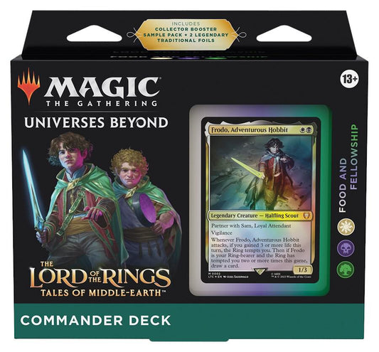 L.O.T.R Commander Deck - Food and Fellowship - Magic Lord of the Rings Commander