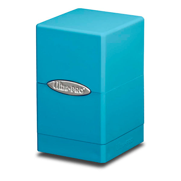 Deckbox: Satin Tower 100 - Sky Blue 