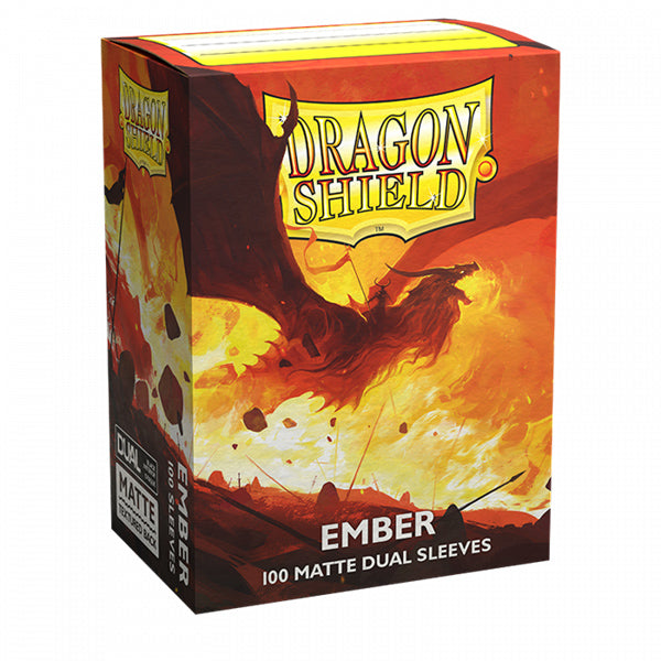 Dragon Shield Dual Matte Sleeves - Ember - 100ct - Card Sleeve(s)