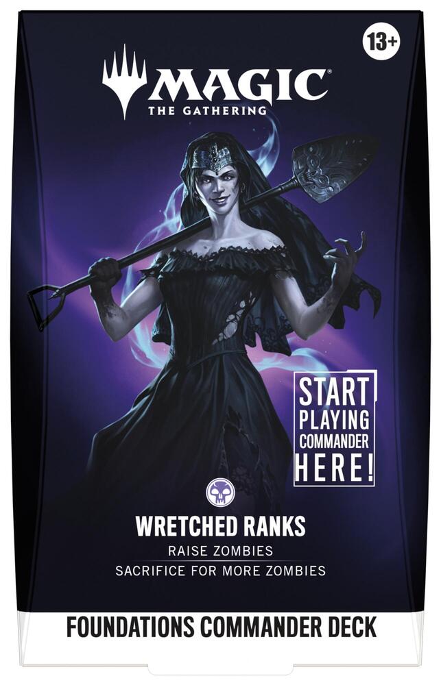Foundations Commander Deck - Wretched Ranks - MTG: Foundations

