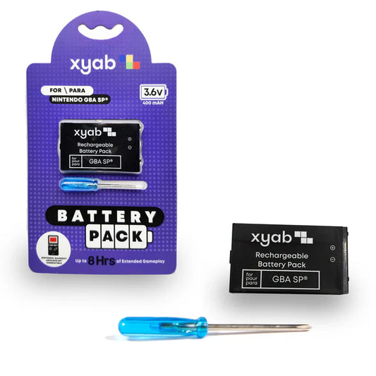 GBA SP Battery Pack - XYAB - GameBoy Advance