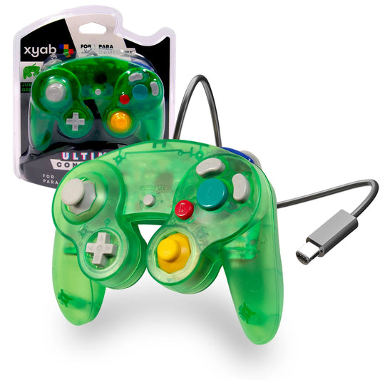 Gamecube Controller - Jungle Green - XYAB - Gamecube