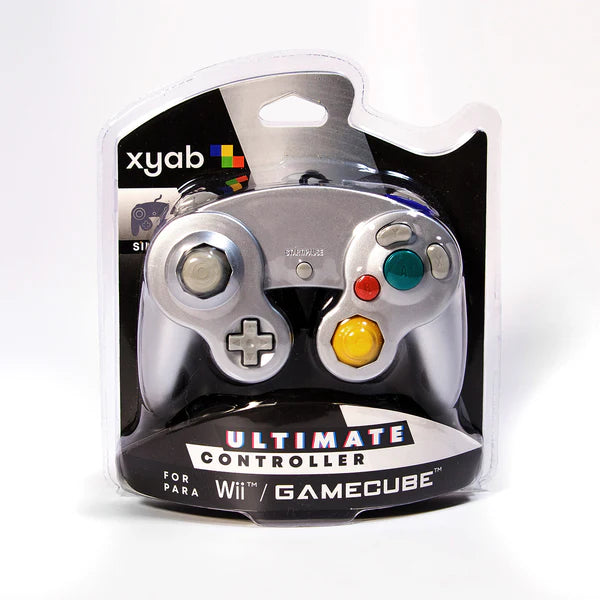 Gamecube Controller - Silver - XYAB - Gamecube