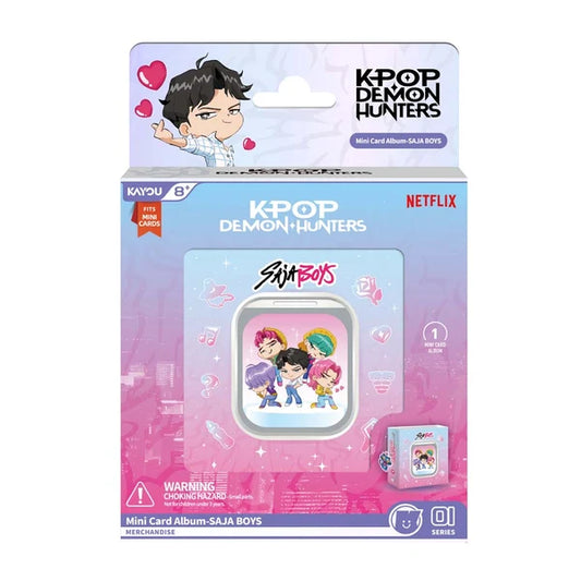 K-POP Demon Hunte: SajaBoyz Mini Card Album - Binder(s)