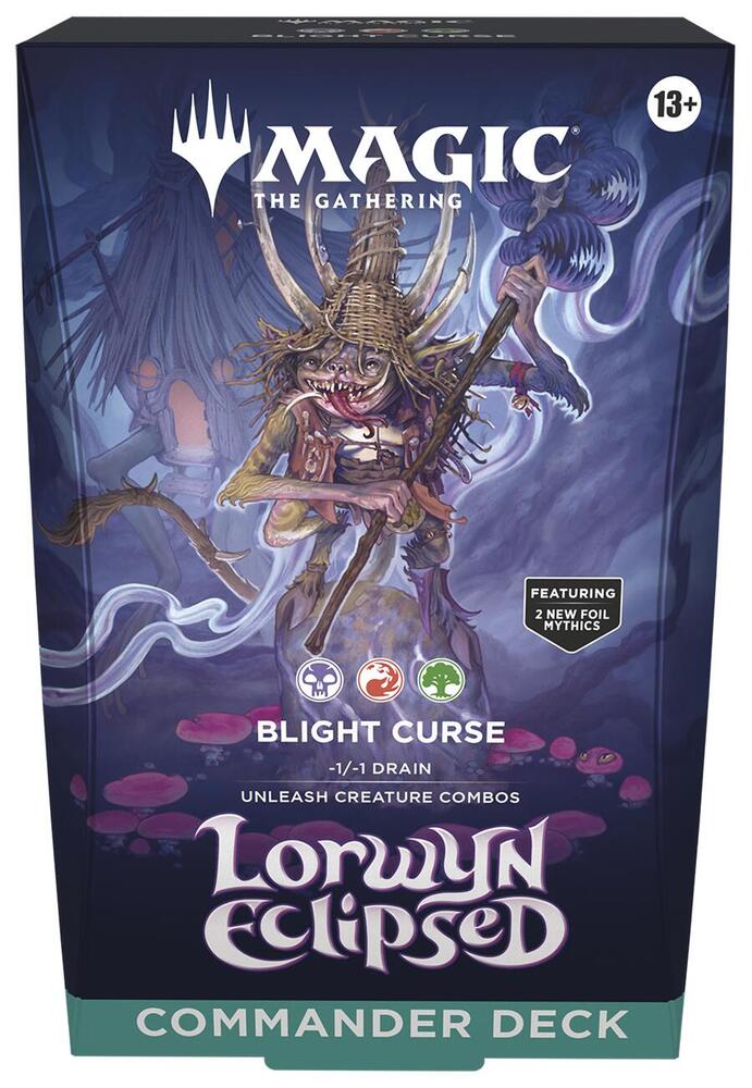 MTG: Lorwyn Eclipsed Commander Deck - Blight Curse - Lorwyn Eclipsed