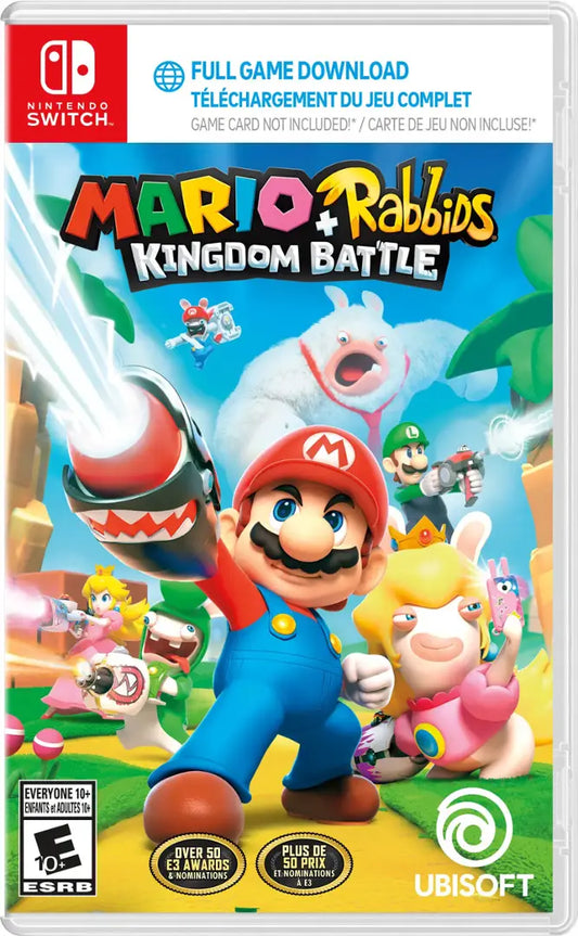 Mario + Rabbids Kingdom Battle - Digital Download  Code - Nintendo Switch