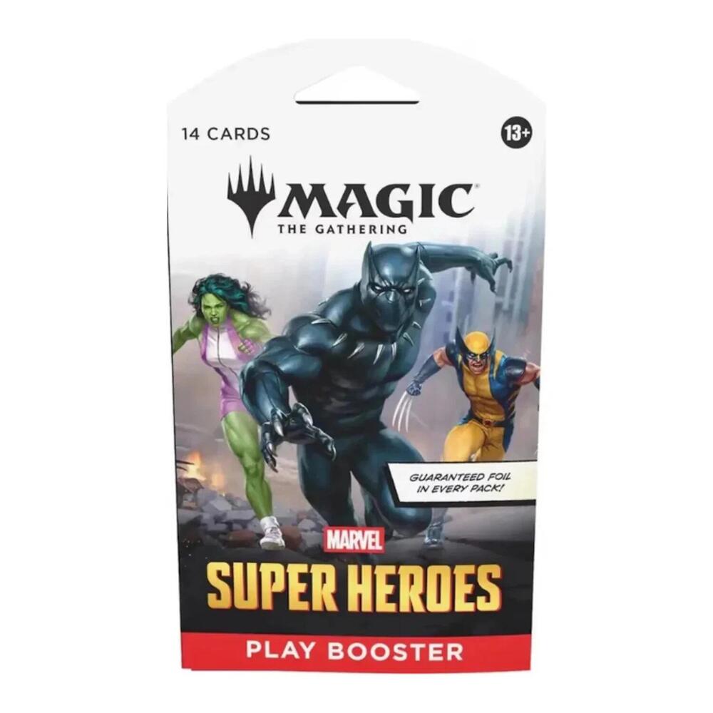 Marvel Super Heroes - Sleeved Play Booster Pack - MTG: Marvel Super Heroes