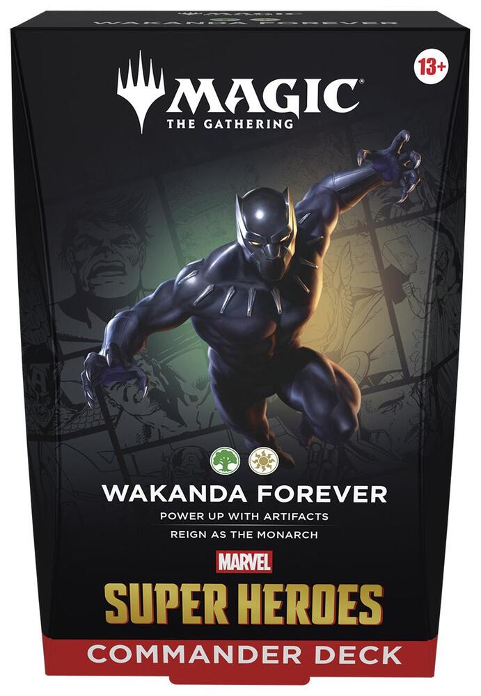 Marvel Super Heroes Commander Deck - Wakanda Forever 