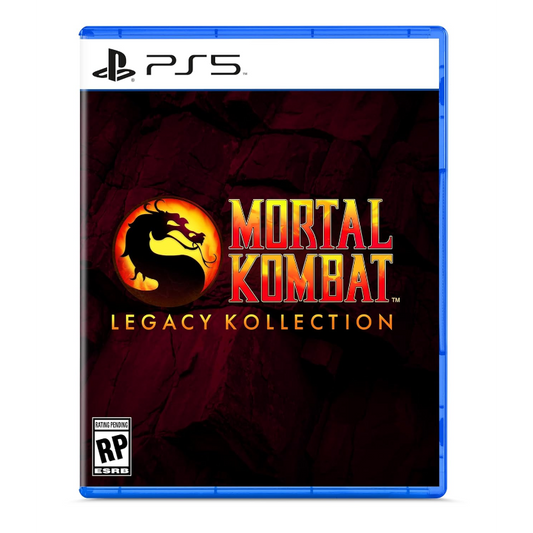 Mortal Kombat Legacy Kollection game case for PS5 on a white background