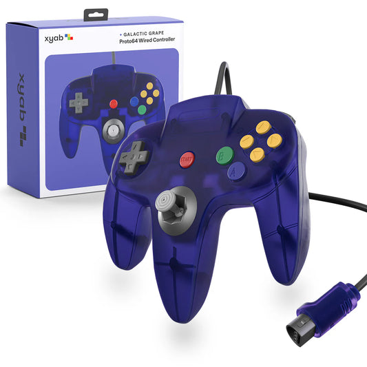 N64 Controller - Galactic Grape - XYAB - Nintendo 64